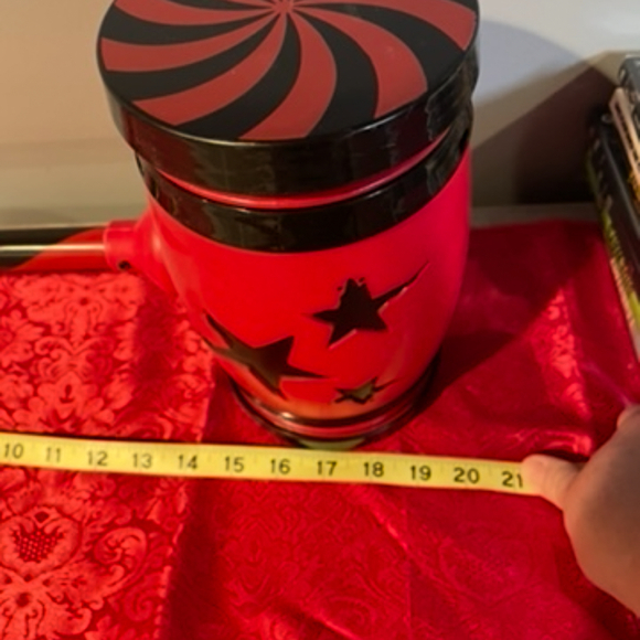 Kids Adult Red and Black Star Scary Clown Hammer Spirit Halloween Noise Sounds - Picture 3 of 5